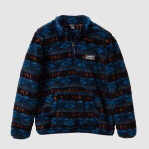 Eddie Bauer Quest Fleece Plush 1/4-Zip Jacket - Print, XS